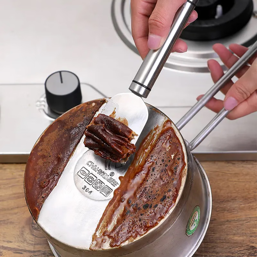 304 stainless steel multi-purpose cleaning scraper kitchen refrigerator tile spatula floor seam glass glue removal spatula 1 stainless steel spatula