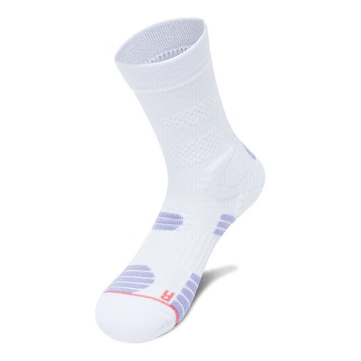 TFO fifth generation outdoor socks professional marathon running socks hiking mountaineering sports socks 2902430 women's white