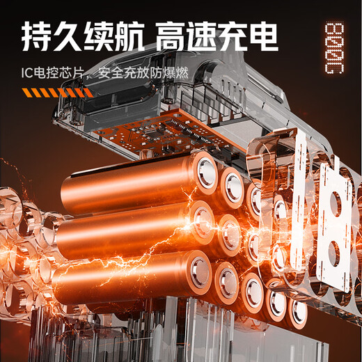 Delishi violento ventilador turbo soplador potente secador de pelo de alta potencia sopla polvo a alta velocidad, tormenta sopla nieve, eliminación de polvo industrial