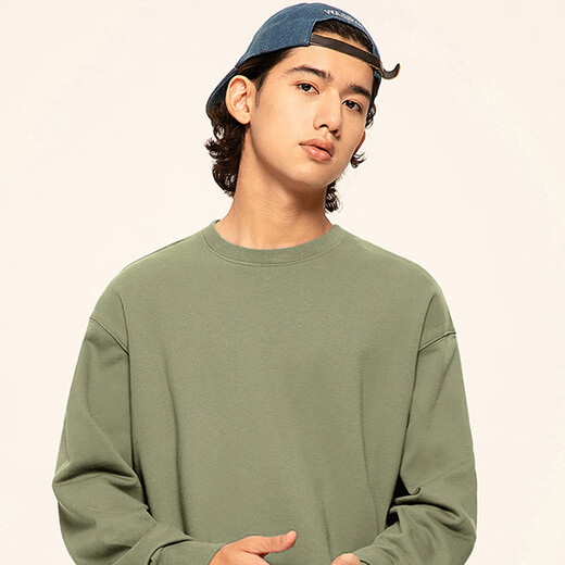 回力圆领卫衣男2025新款冬季加绒加厚衣服青少年休闲外穿保暖外套男装 【加厚羊羔绒】酒红(奔跑修狗) M /170(男女同款)