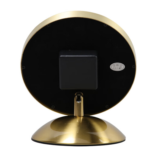 Hanshi (Hense) modern light luxury alloy shell clock living room home desktop table clock high-end clock TV cabinet clock HD2228 shell plate + abalone shell