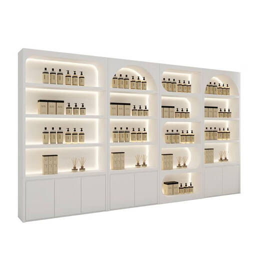 Yonghuan high-end skin care product display cabinet cosmetics special display cabinet storage cabinet beauty salon product display cabinet combination five 400*30*220