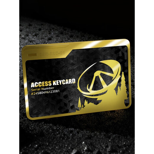 Delta Operations nfc activation card 2025 hot game peripherals the same metal key card president room card underground vault storage room pure metal can be played!