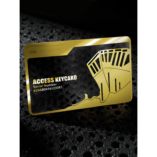 Delta Operations nfc activation card 2025 hot game peripherals the same metal key card president room card underground vault storage room pure metal can be played!
