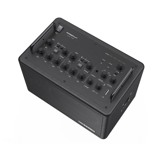 Music Cube M8 audio household singing instrument playing electric blowpipe saxophone live speaker Music Knight's new product M8 red