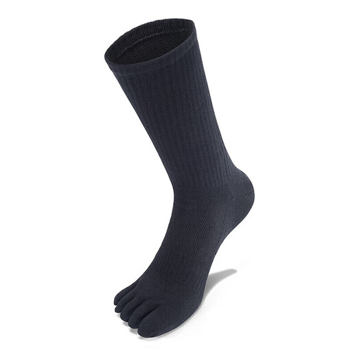 TFO event-grade outdoor toe socks, wear-resistant and breathable hiking and mountaineering tabi socks 2202357, men's black