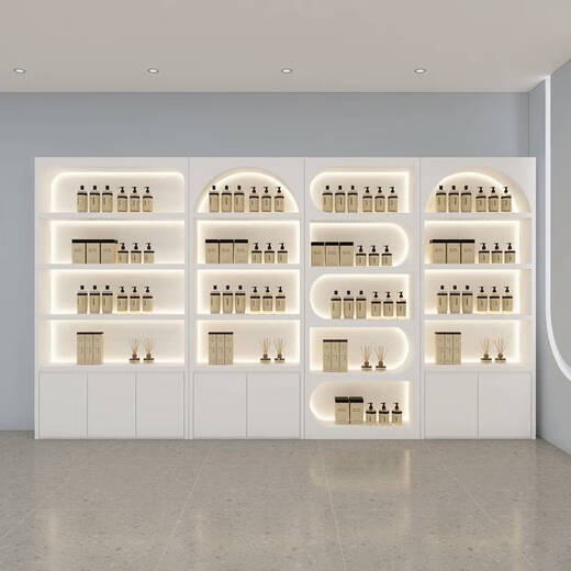 Yonghuan high-end skin care product display cabinet cosmetics special display cabinet storage cabinet beauty salon product display cabinet combination five 400*30*220