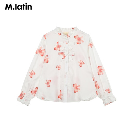 M.Latin shopping mall same style M.Latin children's clothing children's shirts spring clothing girls and older children fashionable long-sleeved shirts