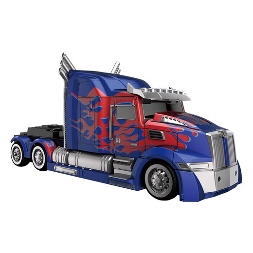 Leqin Children's Toys Genuinely Authorized Boy Remote Control Car Robot Holiday Gift Anime Car Model Optimus Prime Bumblebee Skateboard Spray Car