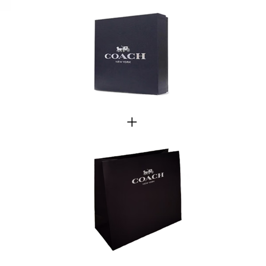 COACH Carriage Pattern 100 Little Cashmere Scarf Unisex Couple Style Red Red F Default Packaging