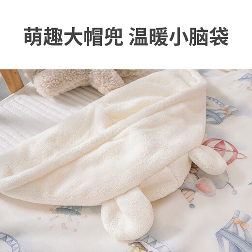 Princess baby cloak autumn and winter baby outing cloak children's windproof warm shawl windproof coat bath towel wrap pastoral children's fun 80*120cm