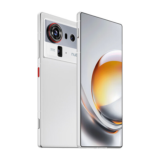 Nubia Z80 Ultra true full screen fifth generation Snapdragon 8 Extreme Edition 7200mAh battery AI image large model 16+1TB condensed white official standard configuration