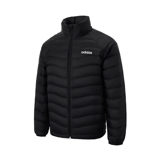 Adidas Men's Winter Stand Collar Warm Outdoor Leisure Sports Down Jacket L Black