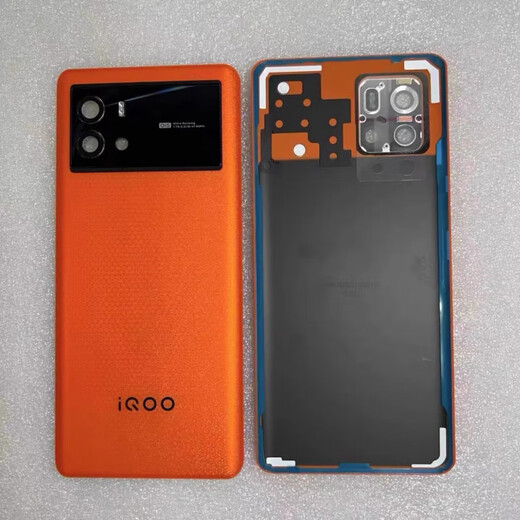 Suitable for iqoo9 original glass back cover battery cover iqoo9Pro original mobile phone back case rear screen tempered glass iqoo9 original disassembled back cover sharp single back cover