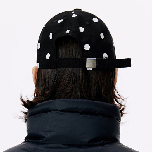 Mmlg Korean classic polka dot baseball cap for women and men 2026 new winter contrast color trendy brand peaked cap couple same style hat bean paste powder one size