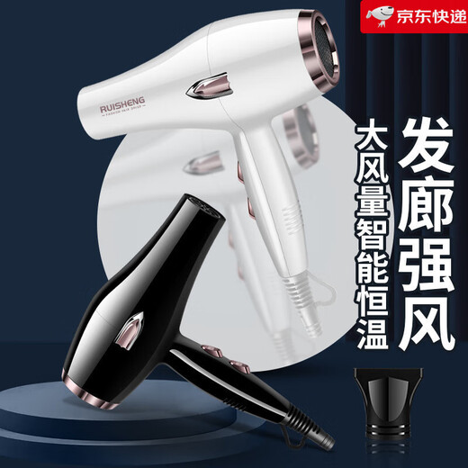 Philips (PHILlPS) same German quality personal care home appliance hair dryer high power household strong air hot and cold air blue light negative ion hair dryer fashion white 35000 strong air free three quick dry styling quality assurance