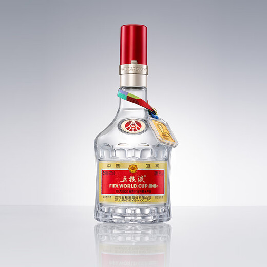 Wuliangye Puwubadai World Cup co-branded strong-flavor liquor 52% 500mL single bottle
