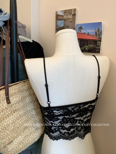 Pure lust style lace tube top for women summer hottie slim short style with breast padding beautiful creamy white one size