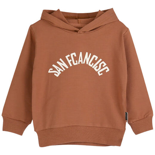 春秋新款男童女童字母印花连帽卫衣儿童韩版潮百搭宝宝上衣 黄色 80 80cm建议73-80cm