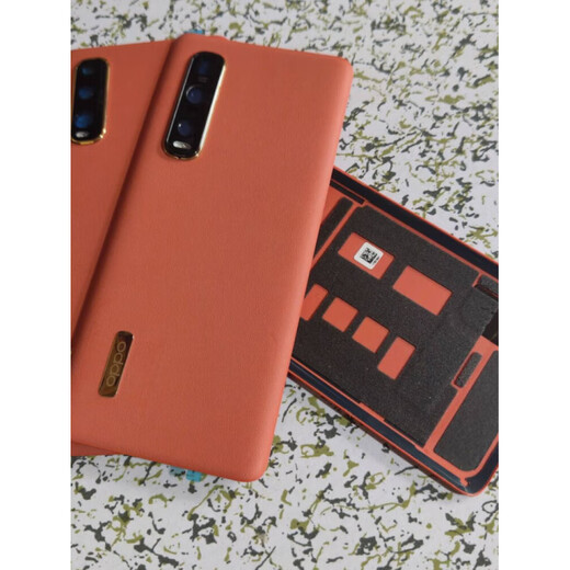 Suitable for OPPO Find X2pro Find X2 battery cover brand new mobile phone original back cover after-sales battery cover x2 orange back cover motherboard cover x2