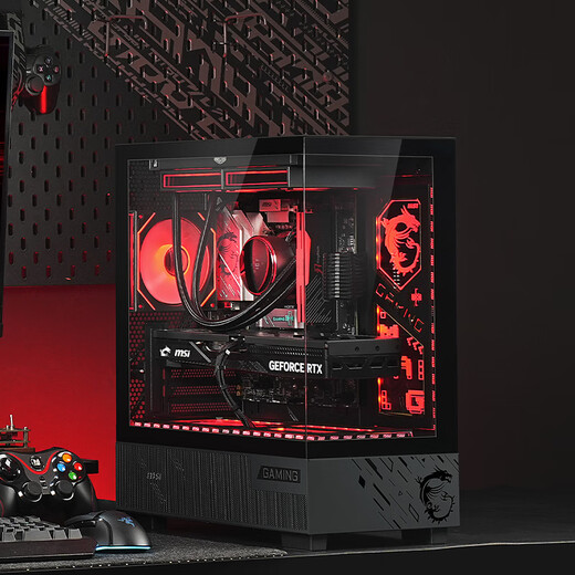 MSI i5 13400F/14600KF/5060TI/5070 assembly computer e-sports host AI designer desktop game host DIY assembly machine 12400F+3050丨一