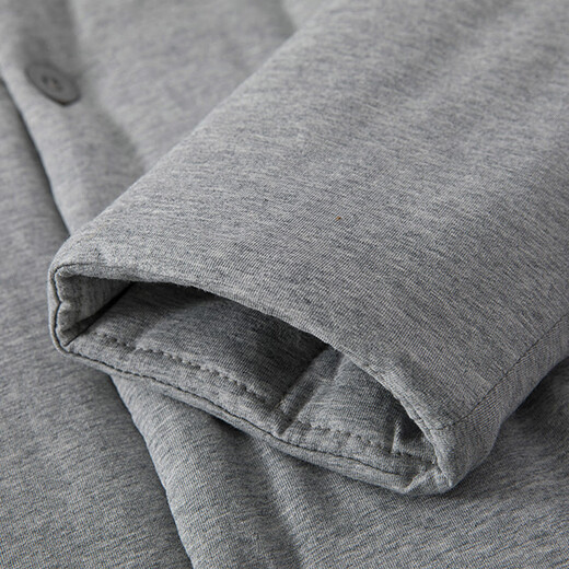Cotton Yong Pure Cotton Handmade Men's Cotton Jacket Home Cotton Clothes for Middle-aged and Elderly Thickened Warm Inner Cotton Clothes Adult Liner Winter Gray L Recommended Weight 100-120Jin Jin is equal to 0.5 kg