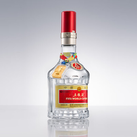 Wuliangye Puwubadai World Cup co-branded strong-flavor liquor 52% 500mL single bottle