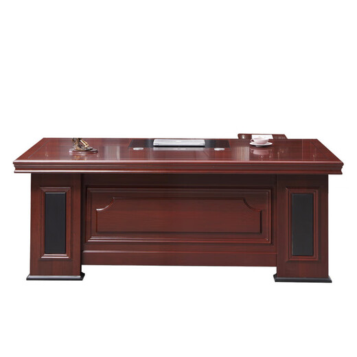 Desk boss desk simple modern executive desk Chinese style executive manager desk 1.8m office desk and chair combination 1.6m single table
