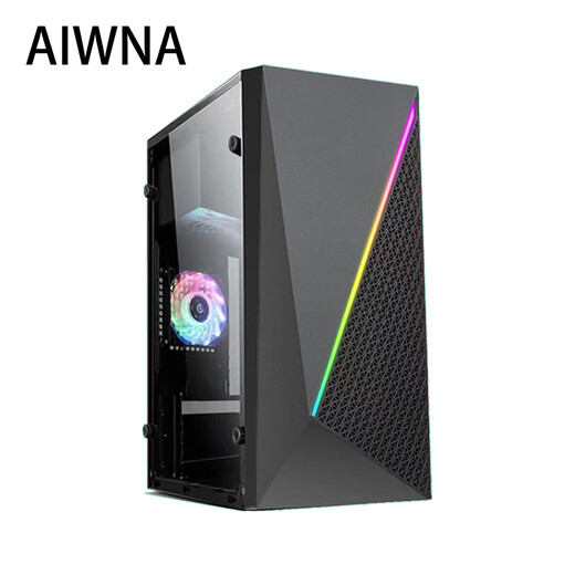 AIWNA Intel desktop computer Core I7 12-core 1650 independent display business office design WIFI gaming e-sports desktop host six Intel eight-core/16G/628G/performance independent display single host
