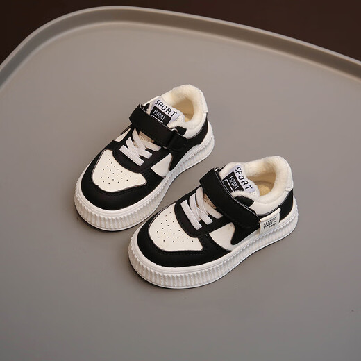 Terranis Yangma recommends baby shoes, toddler shoes, boys' shoes, autumn children's sports shoes, girls' fleece shoes, yellow 26_inner length 15.6cm