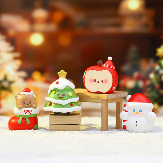 Witch Christmas Blind Box Figure Cartoon New Year Desktop Decoration Trendy Doll Christmas Gift Christmas Wish Elf Random 1