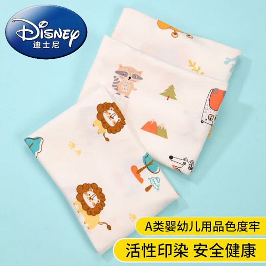 Disney Newborn Diaper Baby Thickened Cotton Diaper Washable Baby Urinary Ring Separator Diaper Cotton Type A Mustard Seed Cartoon Color Mix and Match - Type A Pure Cotton 30*40cm 5 Trial Packs 1 Diaper Buckle Free