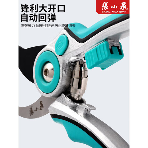Zhang Xiaoquan pruning scissors, garden flower arrangement, fruit tree pruning, large and labor-saving household tools, scissors, SK5 fine grinding mouth
