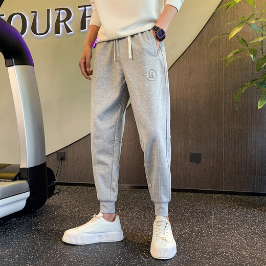 GIOIO summer pants men's sports hoodies loose ties casual pants men's pants Harun thin long pants men's clothing 532 black regular 29 (recommended 105-120 Jin [Jin equals 0.5 kg])