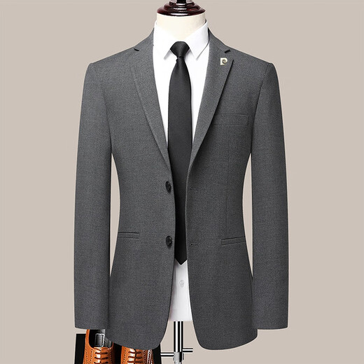AX Armani 2025 autumn and winter men's high-end suit gray M 170