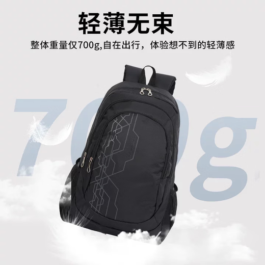 Pull back backpack, men's large-capacity travel bag, short-distance business trip backpack, lightweight luggage bag, computer bag, female junior high school bag
