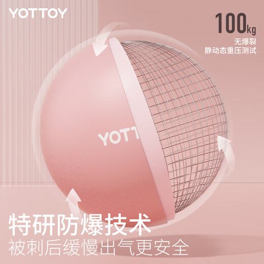 Yottoy yoga ball small fan you Pilates ball pelvic floor muscle fitness ball 20cm pregnant women training core strength wood green thickened _+ pump 65cm (height 160-1)