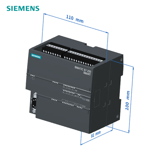 Siemens S7-200 SMART CPU-Modul 6ES7288-1SR30-0AA1,SR30,AC/DC/Relais,18DI/12DO