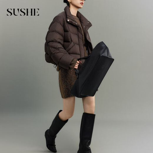 SUSHE Colorful French Elegant Wool Floral Atmosphere Sweater Skirt Knitted Suit for Women Lihongka-Top S