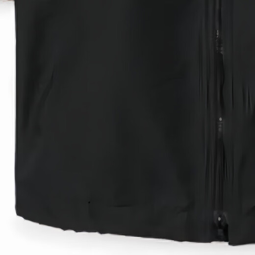 Burberry (BURBERRY) FW23CH color liso con capucha y cremallera de manga larga cortavientos de longitud media para hombre negro negro L sin bolsa de regalo original caja de regalo