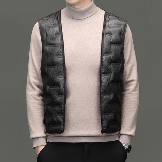 KBXNG Jinba Leather Jacket Men's Leather Jacket Men's Removable Goose Down Liner Jacket Sheepskin Short Lapel Motorcycle Trend 9989 Khaki Removable Goose Down Liner Sheepskin e M 170 Recommended 90-120 Jin Jin is equal to 0.5 kg