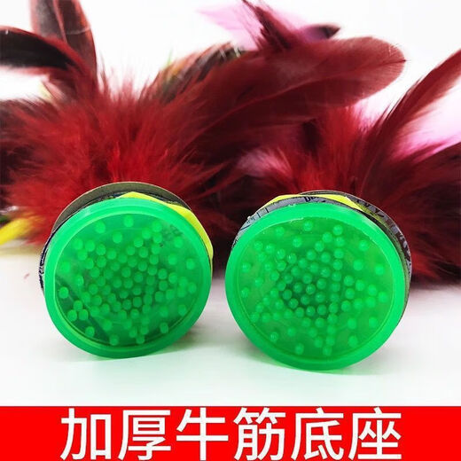 Shuttlecock for children and primary school students. Adult large chicken feather resistant to kicking tendons. Feather shuttlecock competition jumping key. Feather shuttlecock - 3 pieces.