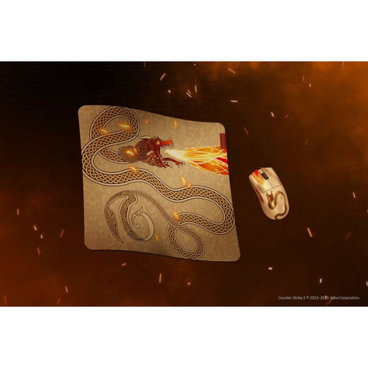 Ensemble souris de jeu sans fil Razer (RAZER) Viper V3 Pro + tapis de souris <Counter-Strike 2 Counter-Strike 2 Edition> Taux d'interrogation 8K 8 boutons programmables souris + tapis de souris Capteur optique 35K DPI, micro-interrupteur optique de troisième génération