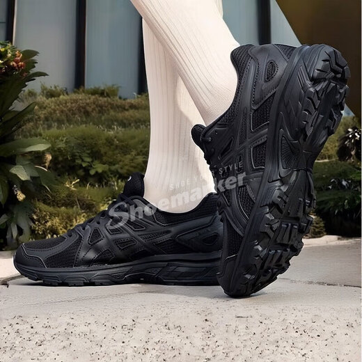 ASICS Women's Shoes 2026 New JOG 100T (2E) Sports Shoes Lightweight Comfortable Casual Shoes Wear-Resistant Breathable Running Shoes JOG 100T 2E Wide Last/Dark Warrior Store Manager Recommends 35.5 (225mm)