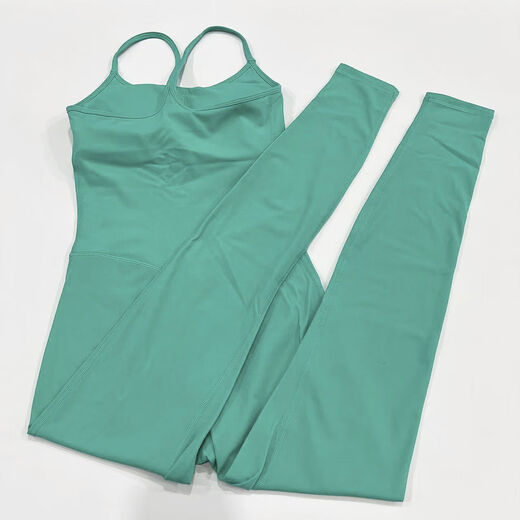 Long one-piece yoga wear for women with large backless one-piece fitness wear Pilates yoga sports one-piece 4082 black S 4S80-100Jin Jin is equal to 0.5 kg