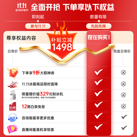 Siemens (SIEMENS) 504L unbounded flat-embedded French multi-door double-cycle refrigerator high-end machine king ultra-thin embedded zero-embedded state-subsidized four-door tempered glass KF89BEA63C