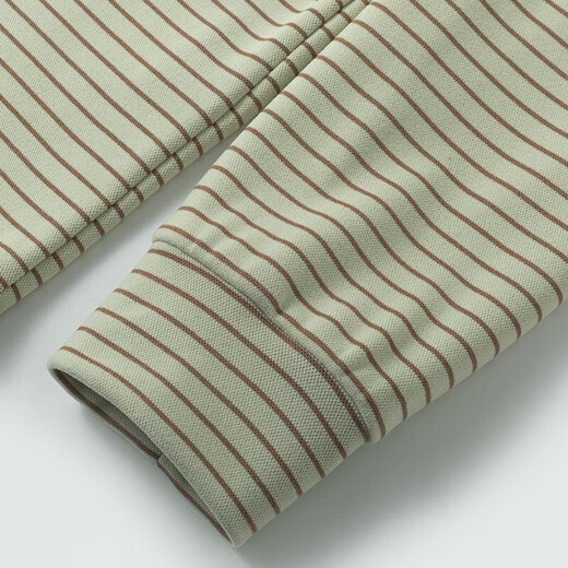 Fake two-piece V-neck striped long-sleeved T-shirt men's autumn and winter trendy Henry collar German velvet bottoming shirt loose casual sweatshirt black MT2581 M Recommendation 105-125Jin Jin is equal to 0.5 kg