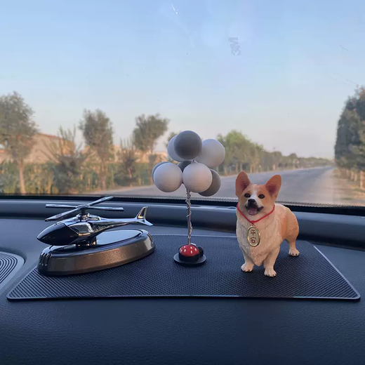 Yusenyi Car Aromatherapy 2025 New Year of the Snake Internet Celebrity Hot-Selling List Car Instrument Table Aircraft Perfume Ornaments High-end Men Solar Aircraft Aromatherapy-Balloon-Lif Dog-Cushion