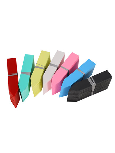 New one-word punched plastic gardening label flower label label green plant succulent label orchid label SN1382 10*2cm pink 100 pieces