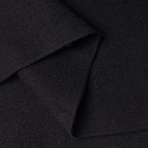 Burberry cape FW22 striped pullover loose lapel black children's style black M